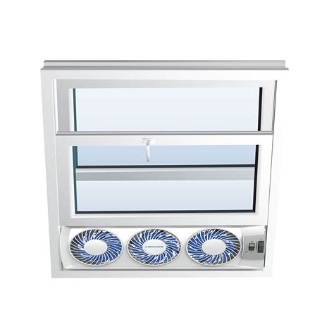 bionaire thin window fan with electronic thermostat|Bionaire BWF0522E.